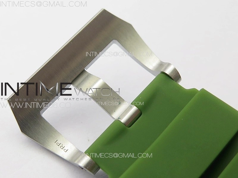 PAM1226 Submersible TTF Best Edition White Dial On Green Rubber Strap P.900 Clone